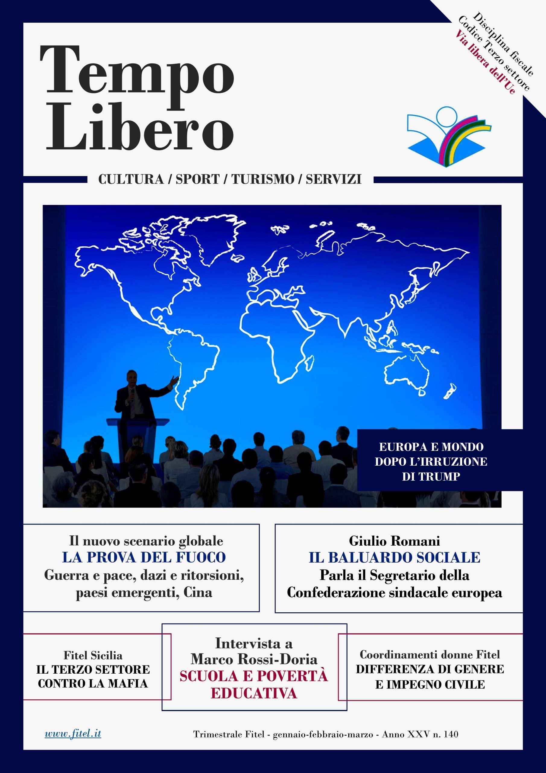 Leggi l'ultimo numero di TEMPO LIBERO, la rivista trimestrale di FITeL