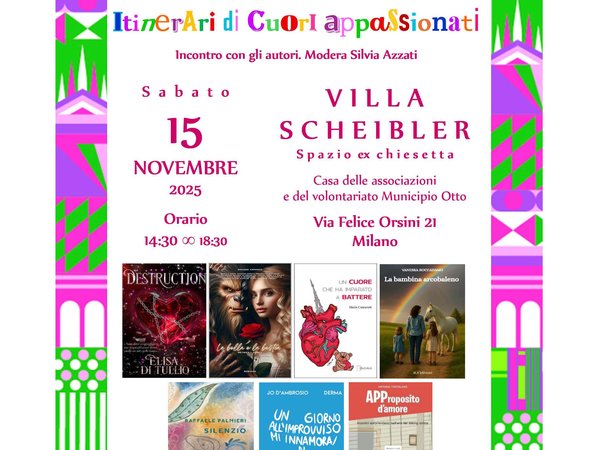 BookCity Milano 2025 a Villa Scheibler