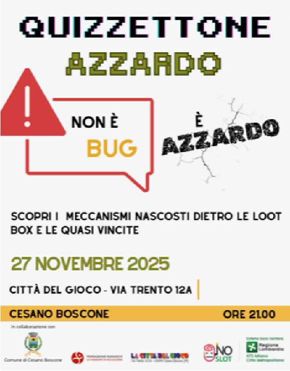 GIOCHIAMO SOCIALMENTE CONTRO L'AZZARDO