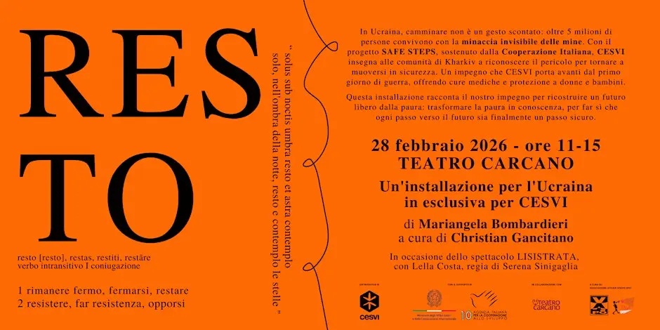 RESTO, UN'INSTALLAZIONE PER L'UCRAINA
