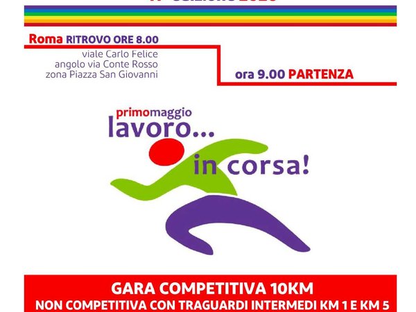 CORSA PRIMO MAGGIO FITEL LAZIO 2026